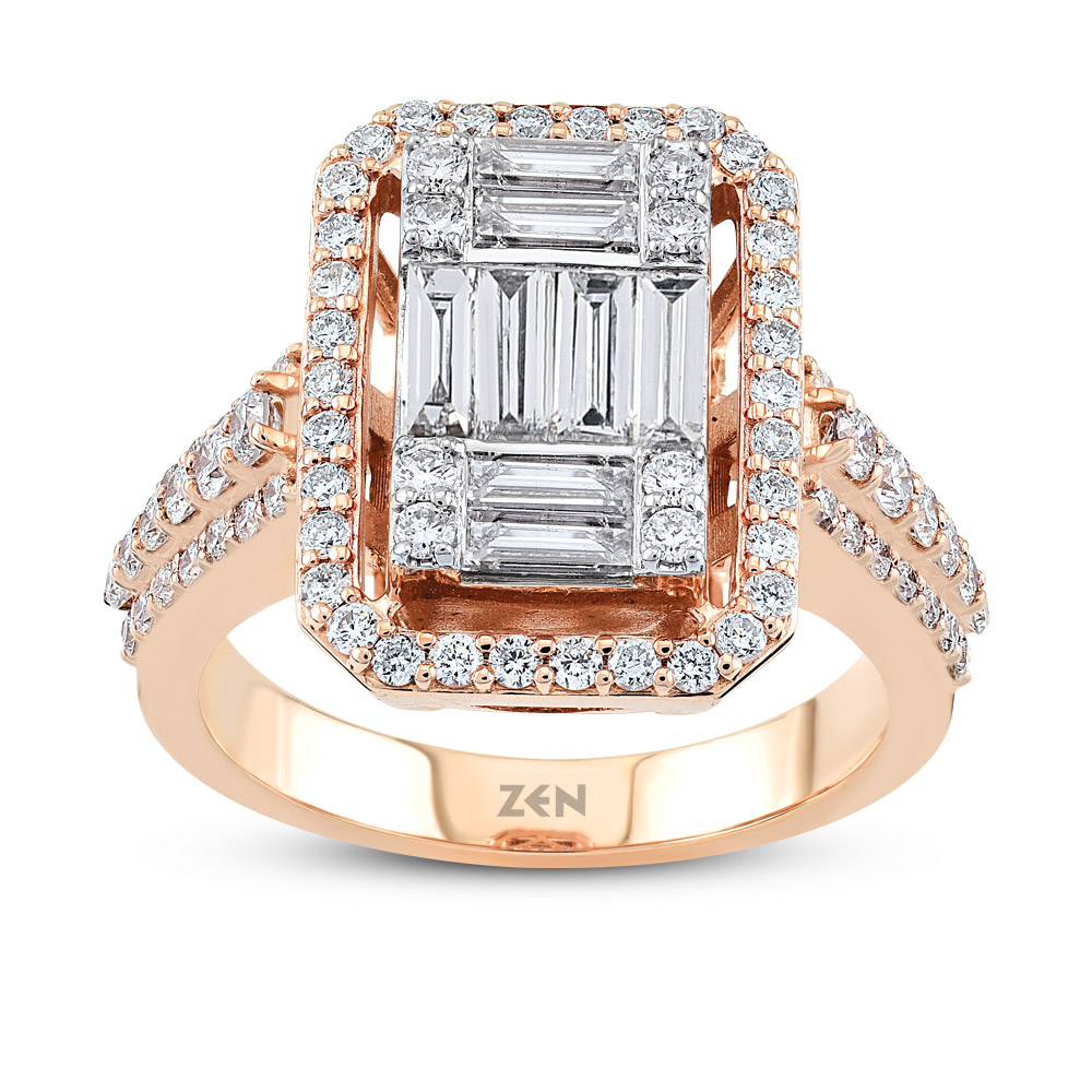 1,37ct Baguette Diamond Ring